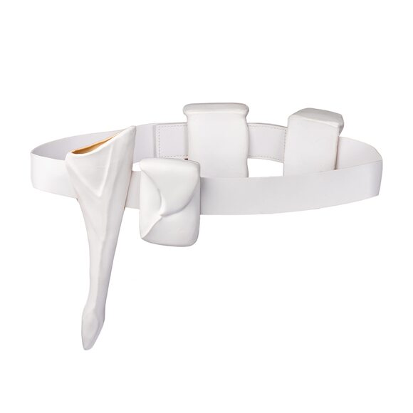 А&С Неrо Accessories - 5454 Cosplay Belt White Prop Costume